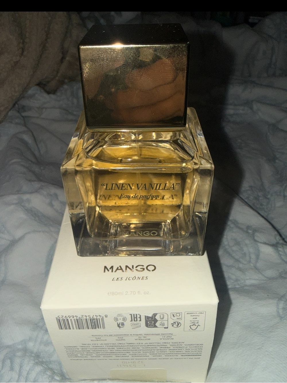 Mango Linen Vanilla Eau de Parfum - Cream, Gold